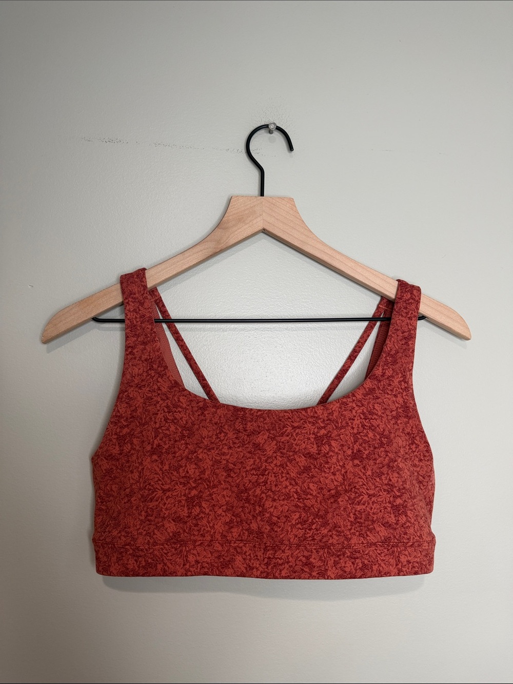 Athleta Exhale Moonflower Jacquard Sports Bra Medium